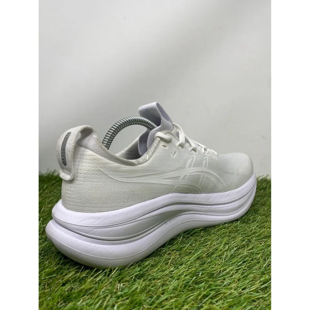 Asics Gel Nimbus 26 Shoes Women Sz 8.5 White Athletic Running Sneakers 1012B899